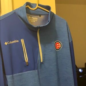 Chicago Cubs Columbia Golf 1/4 Zip - Men’s XXL